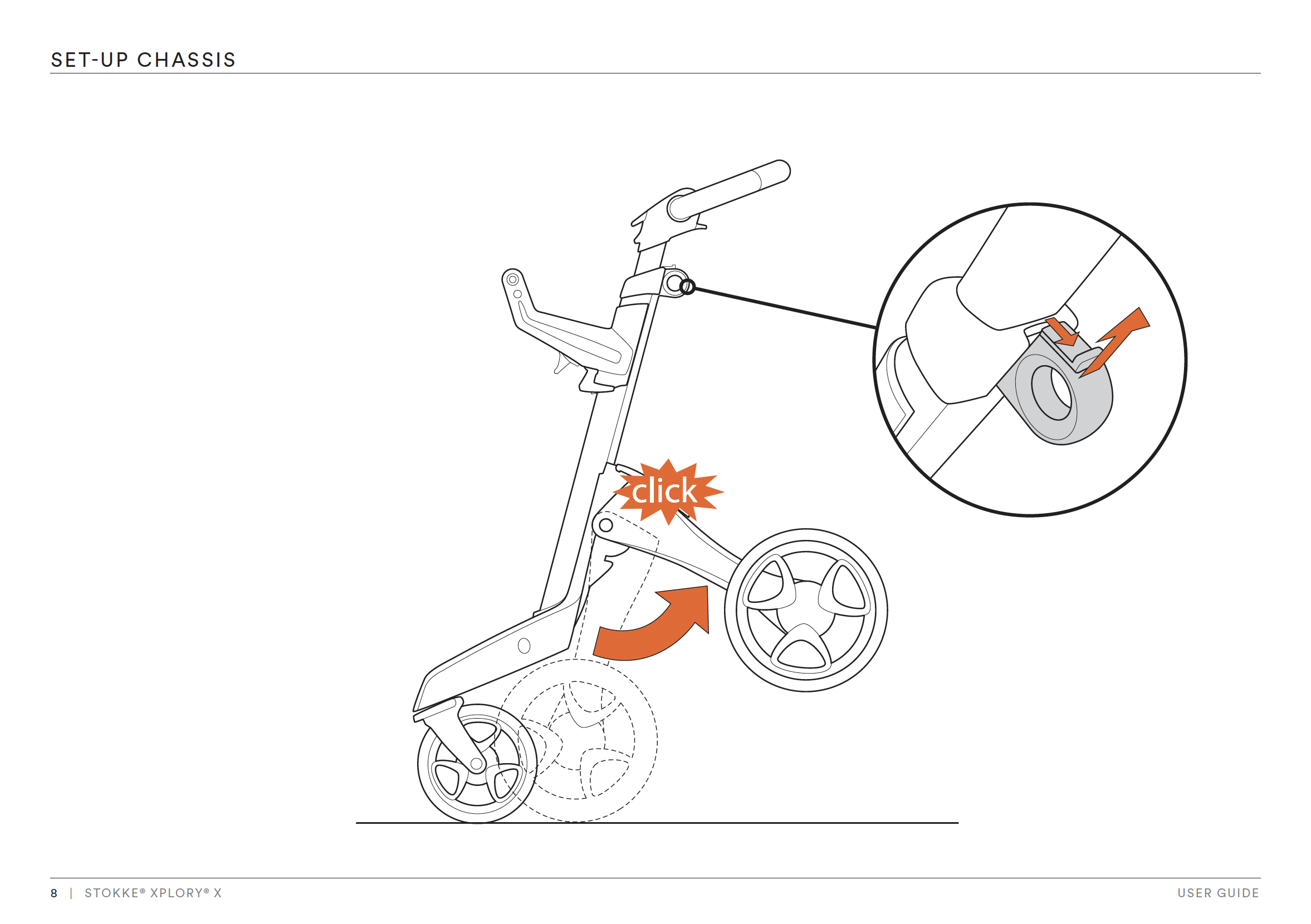 Brukerveiledning til Stokke Xplory barnevogn